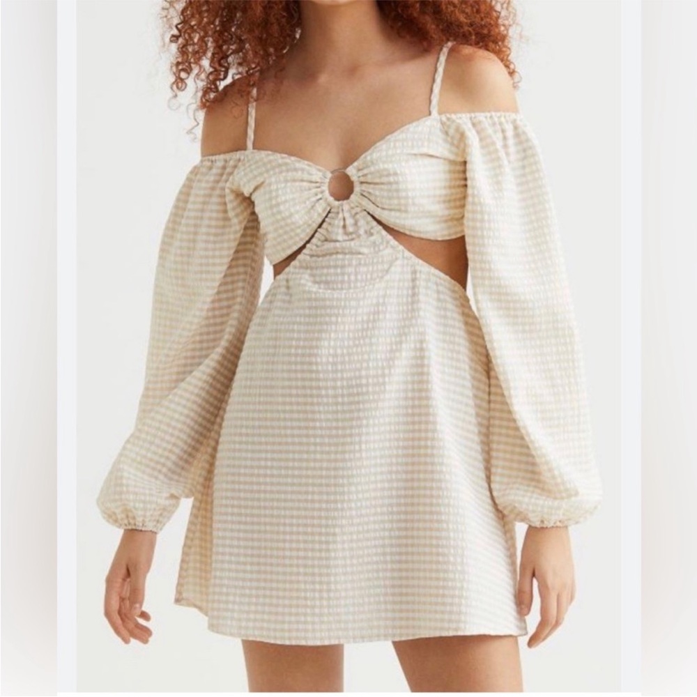 H&M cut out dress